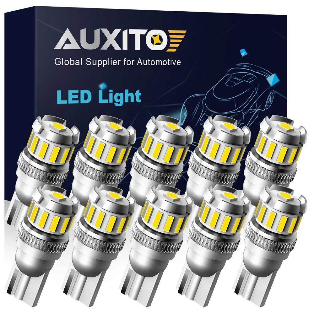AUXITO 10x W5W T10 LED  Canbus ڵ  ġ  ׸  BMW VW ޸ ƿ A3 8P A4 6B BMW E60 E90